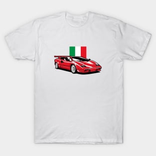 Red Countach Classic T-Shirt